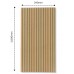 MDF Wall Slat / Strip Panel - MDF Pre-Primed Slatwall panel  / Panelling - Slatted Wall Panels - Paintable